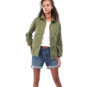 NWOT Barbour Women’s Kenmore Casual Jacket – Dark Moss size medium